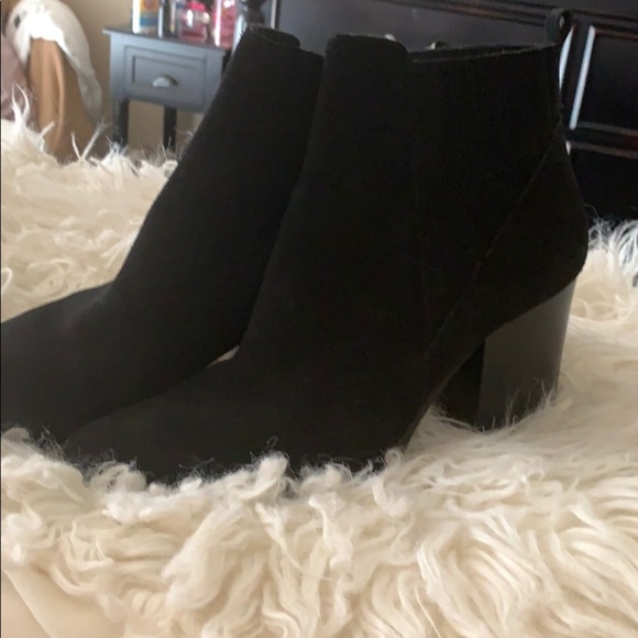 Marc Fisher Alva Suede Boots - Picture 6 of 8